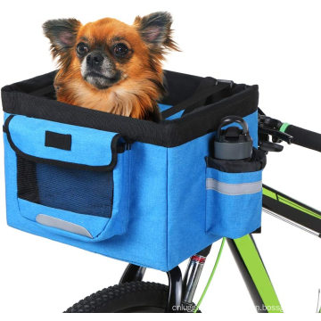 Comfortable Dog Cat Carrier Backpack Puppy Pet Front Pack Breathable Head Out Design Pet bicycle Bag